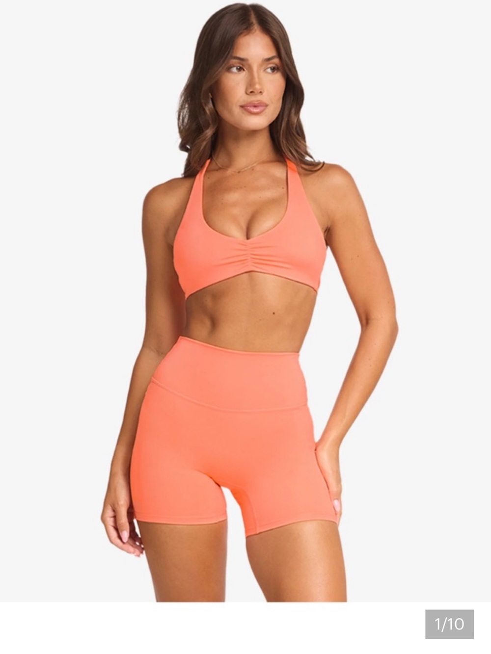 CSB Set - Serenity Clara Crop in Guava
Matching bottoms